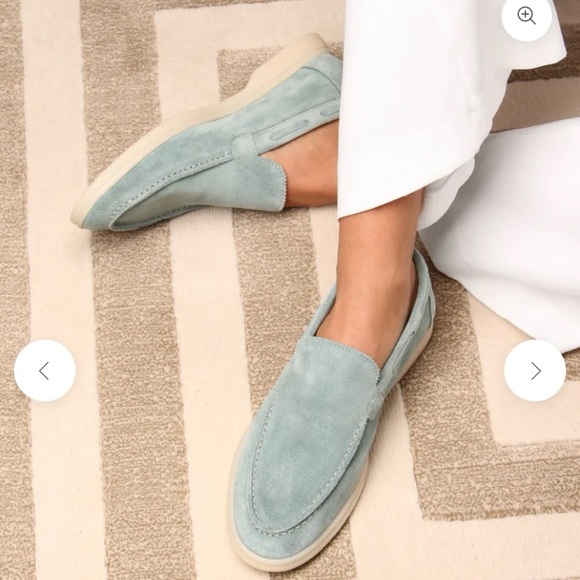 Aurelien Lady Petrol Yacht Loafer Women’s 9 Narrow Blue